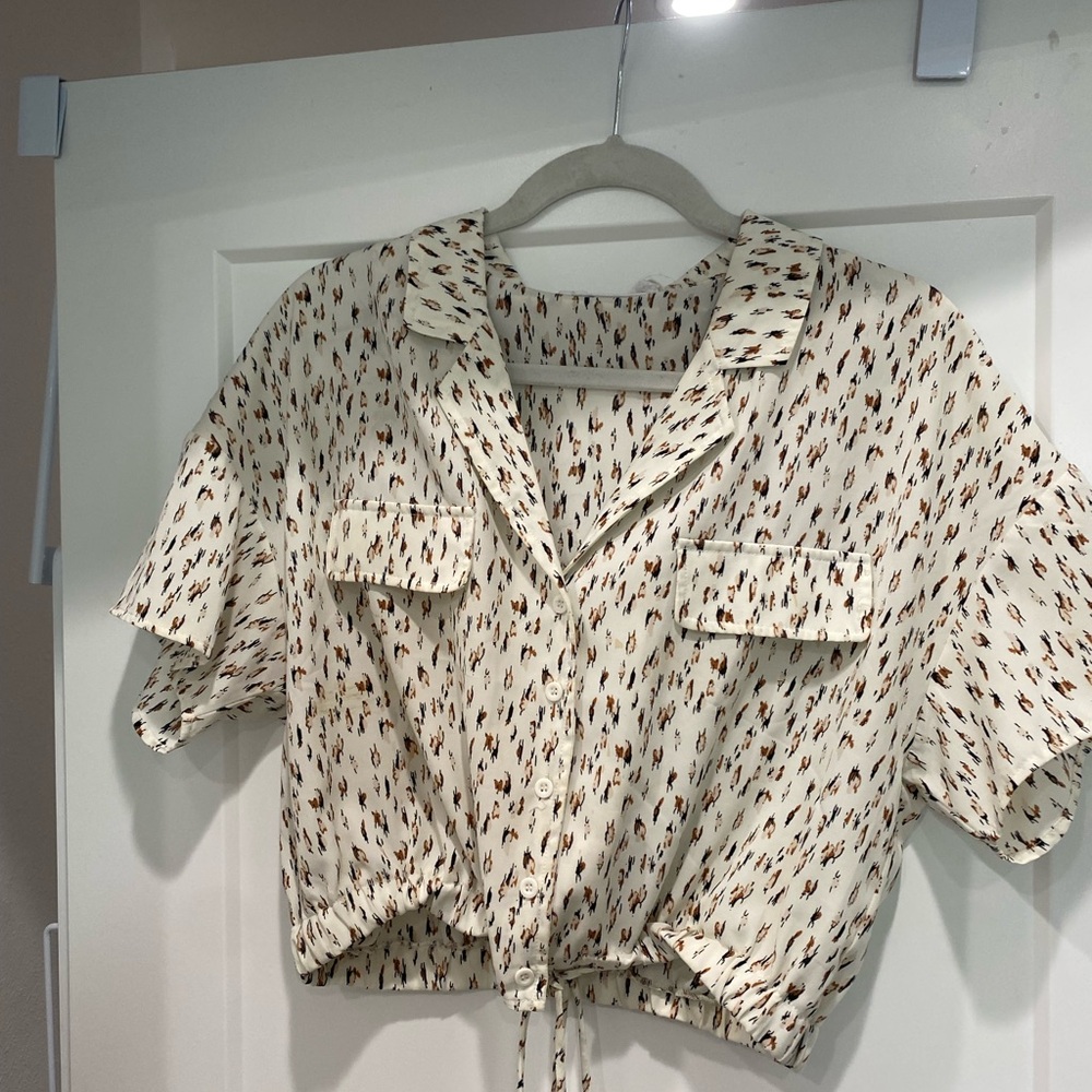 Camp Crop Top